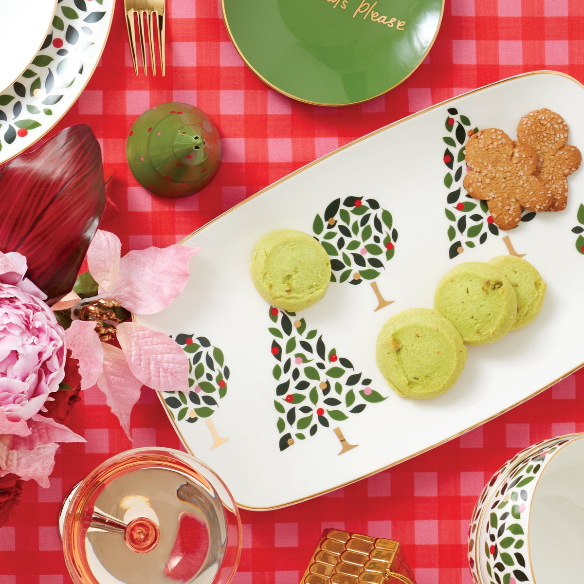 Evergreen Hors d'Oeuvres Tray