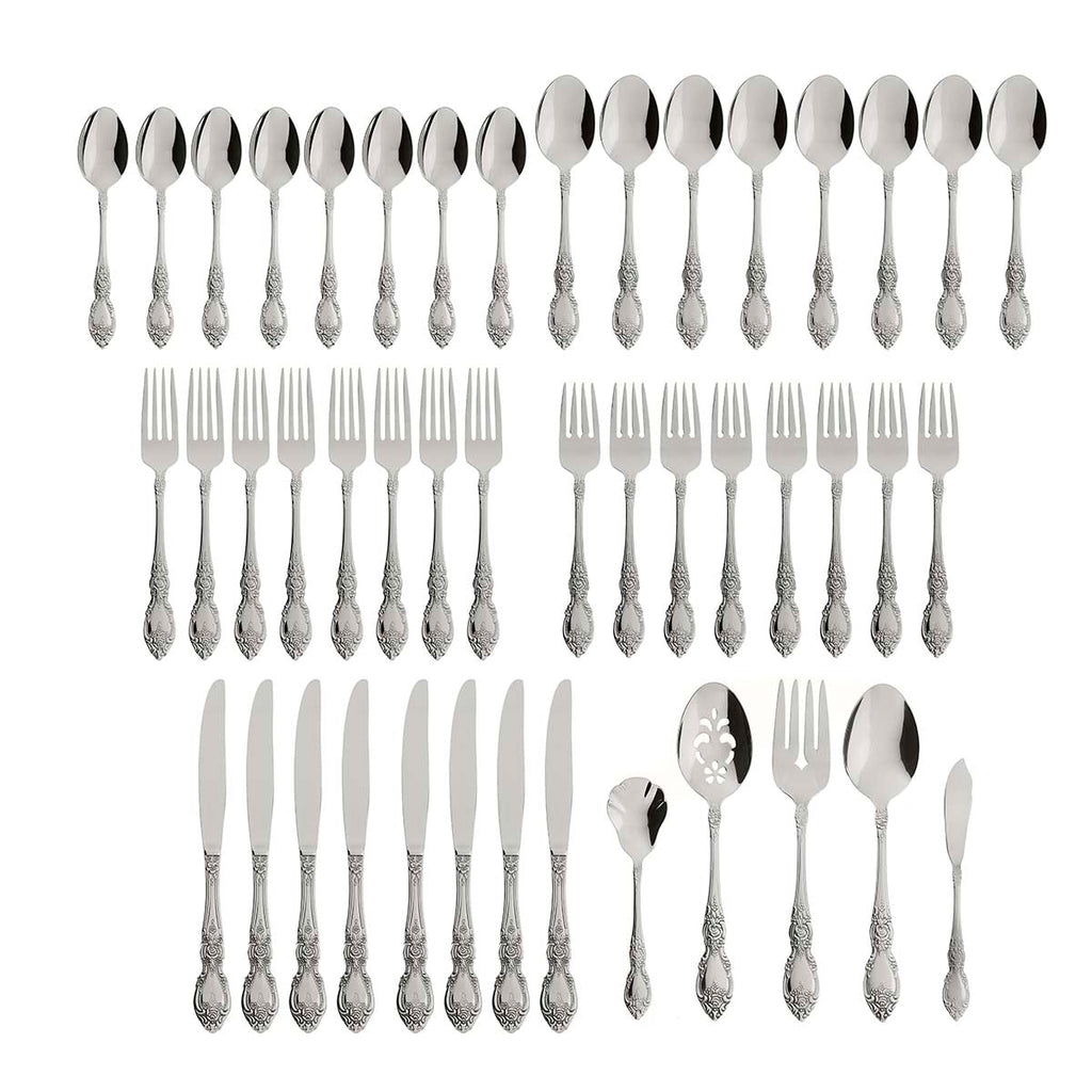 Wordsworth 45-Piece Flatware Set