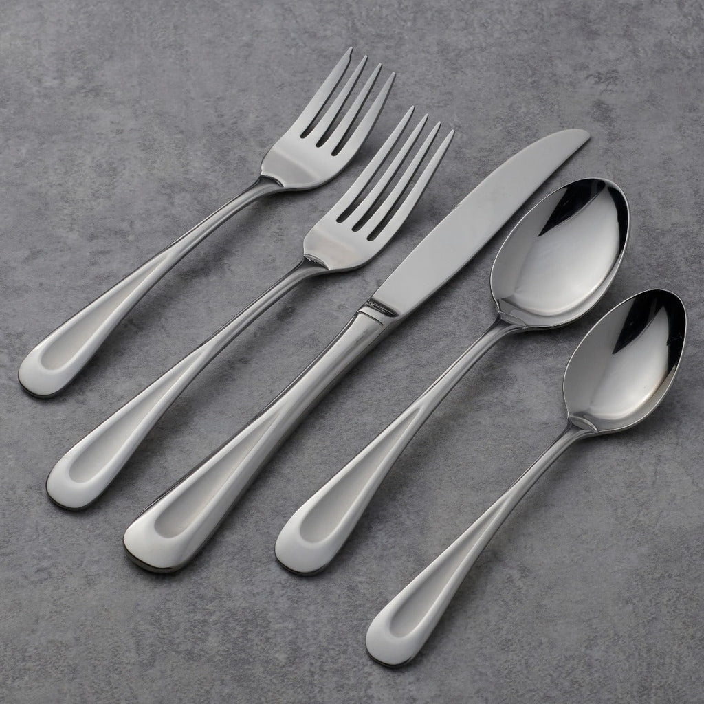 Satin Sand Dune 20-Piece Flatware Set