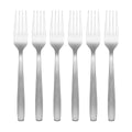 Paulina Satin Mirror Dinner Forks, Set of 6