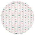 Festive Icon Stripes Large Tray