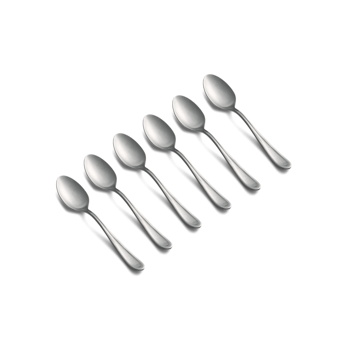 Malibu Satin Teaspoons, Set of 6