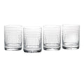 Tempo Crystal Double Old-Fashioned Glasses, Set of 4