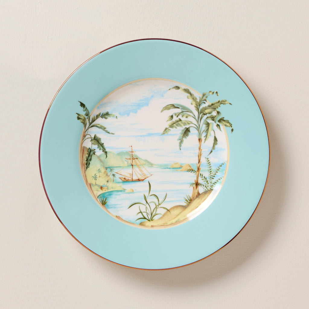 British Colonial Tradewind Accent Plate
