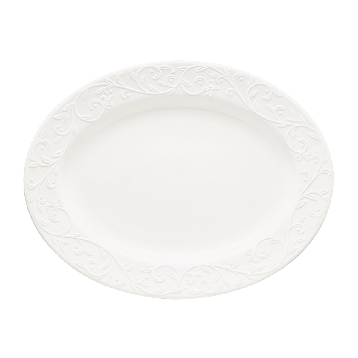 Opal Innocence Carved Oval Platter