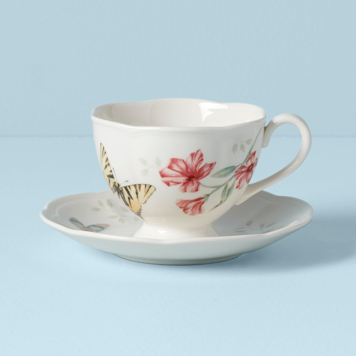 Butterfly Meadow Dragonfly Cup & Saucer