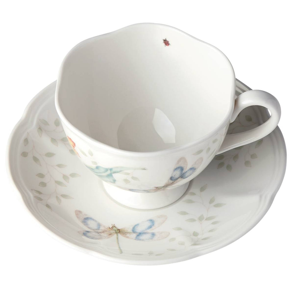 Butterfly Meadow Dragonfly Cup & Saucer