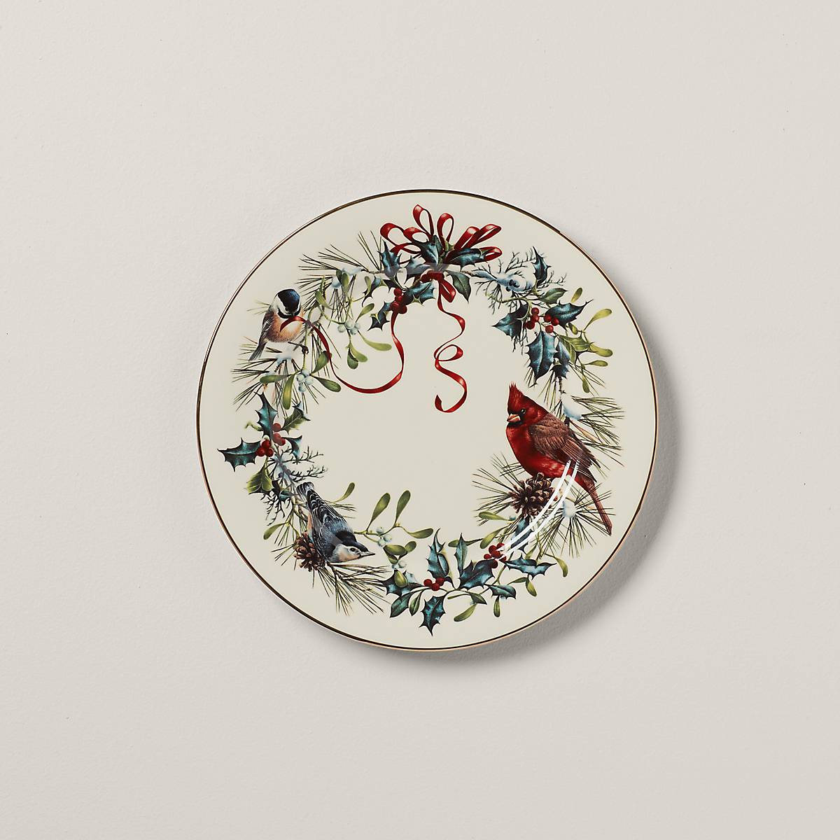 Winter Greetings Dinner Plates, Set of 6
