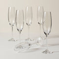 Tuscany Classics Champagne Flute Glasses, Set of 6