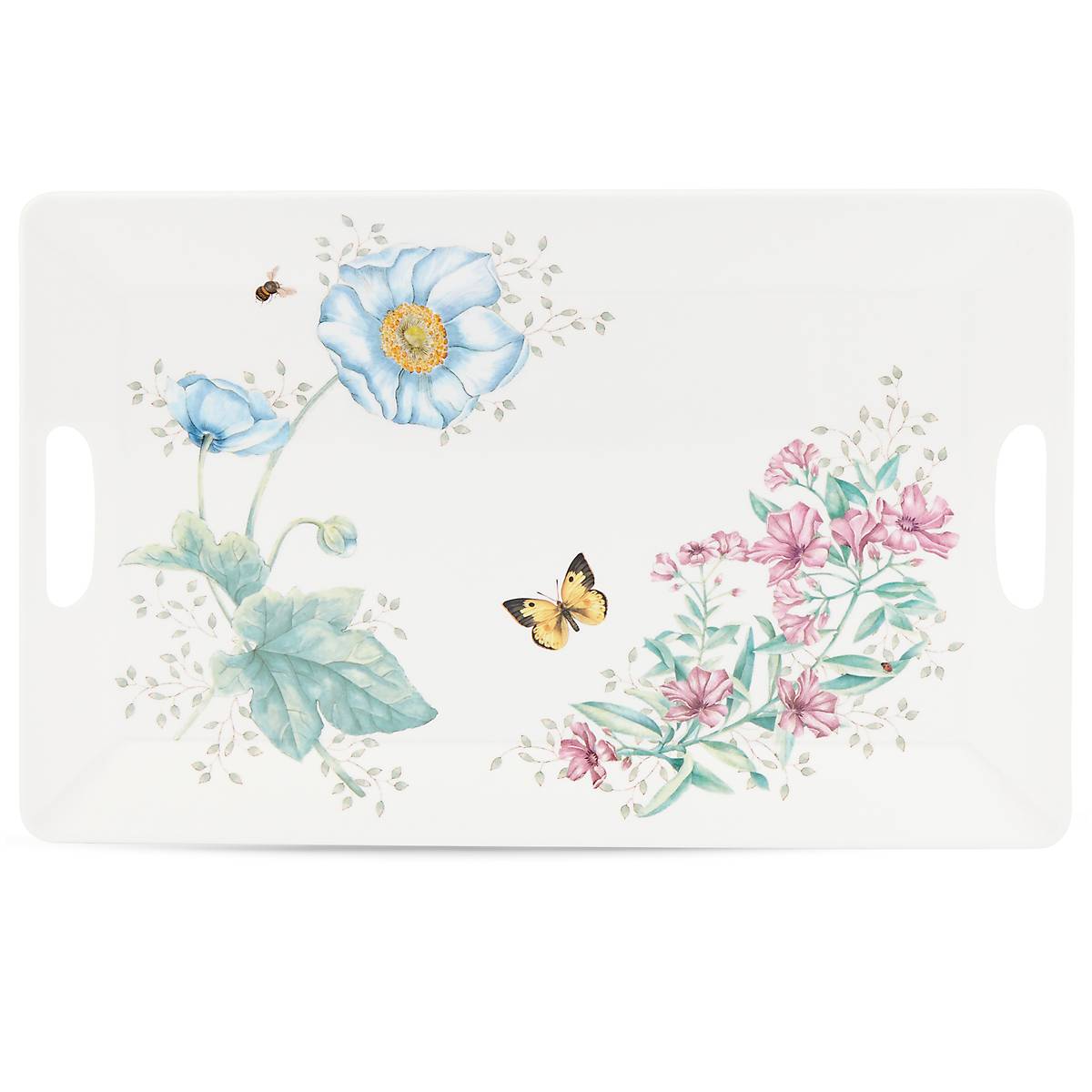 Butterfly Meadow Melamine Handled Tray