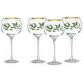 Holiday Balloon Glasses, Set of 4