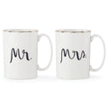 Bridal Party "Mr" & "Mrs" 2-Piece Mug Set