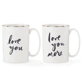 Bridal Party "Love You" 2-Piece Mug Set