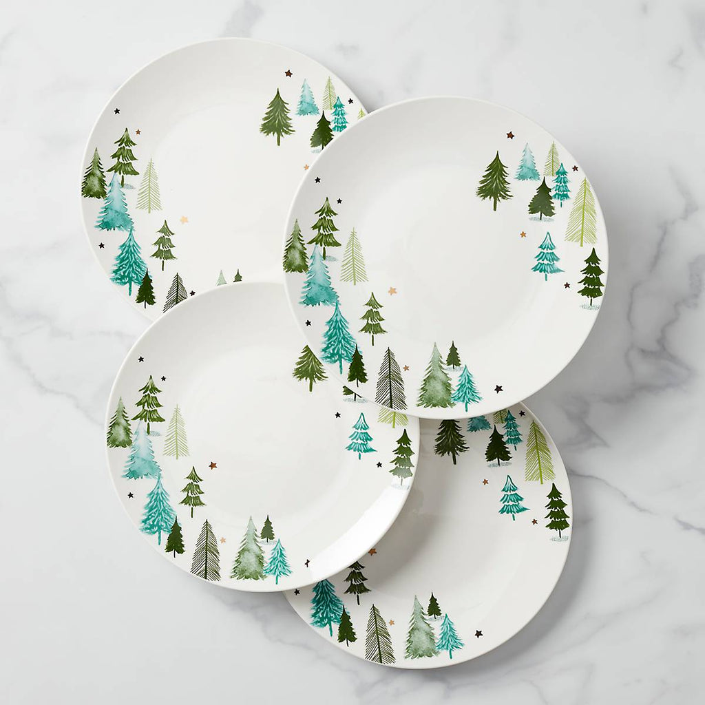 Balsam Lane Dinner Plates, Set of 4
