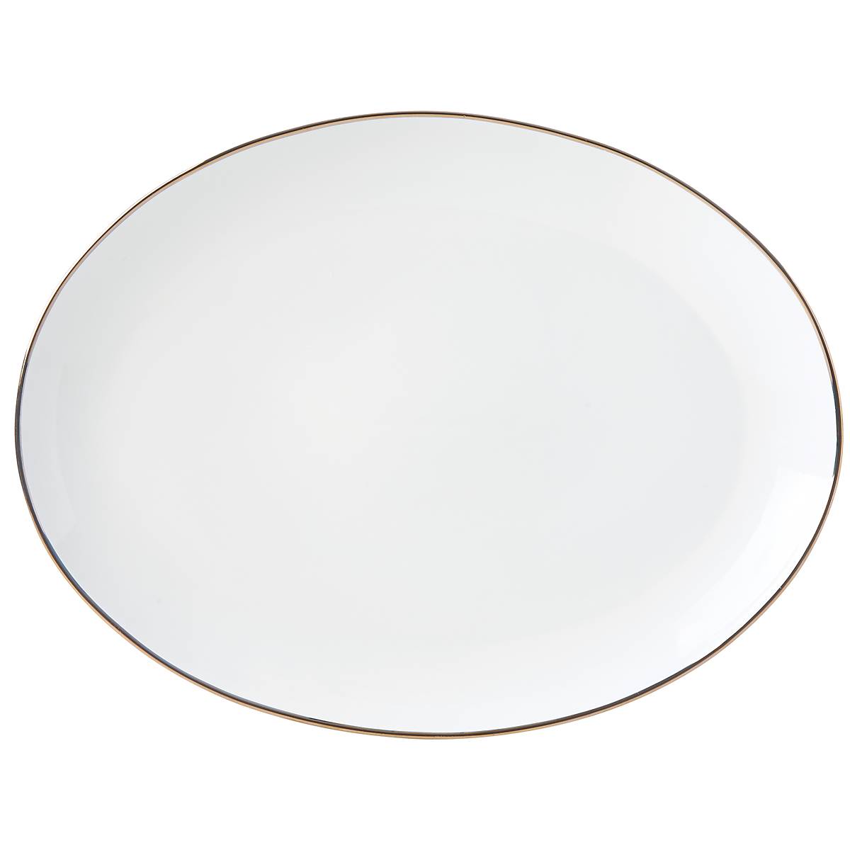 Trianna White Serving Platter