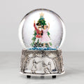 Nutcracker Suite Silverplate Musical Snow Globe