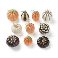 Pumpkin 10-Piece Mini Ornament Set