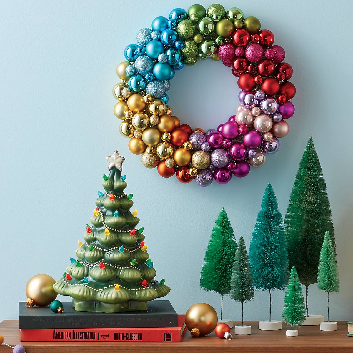 Treasured Traditions Green Lit Tree
