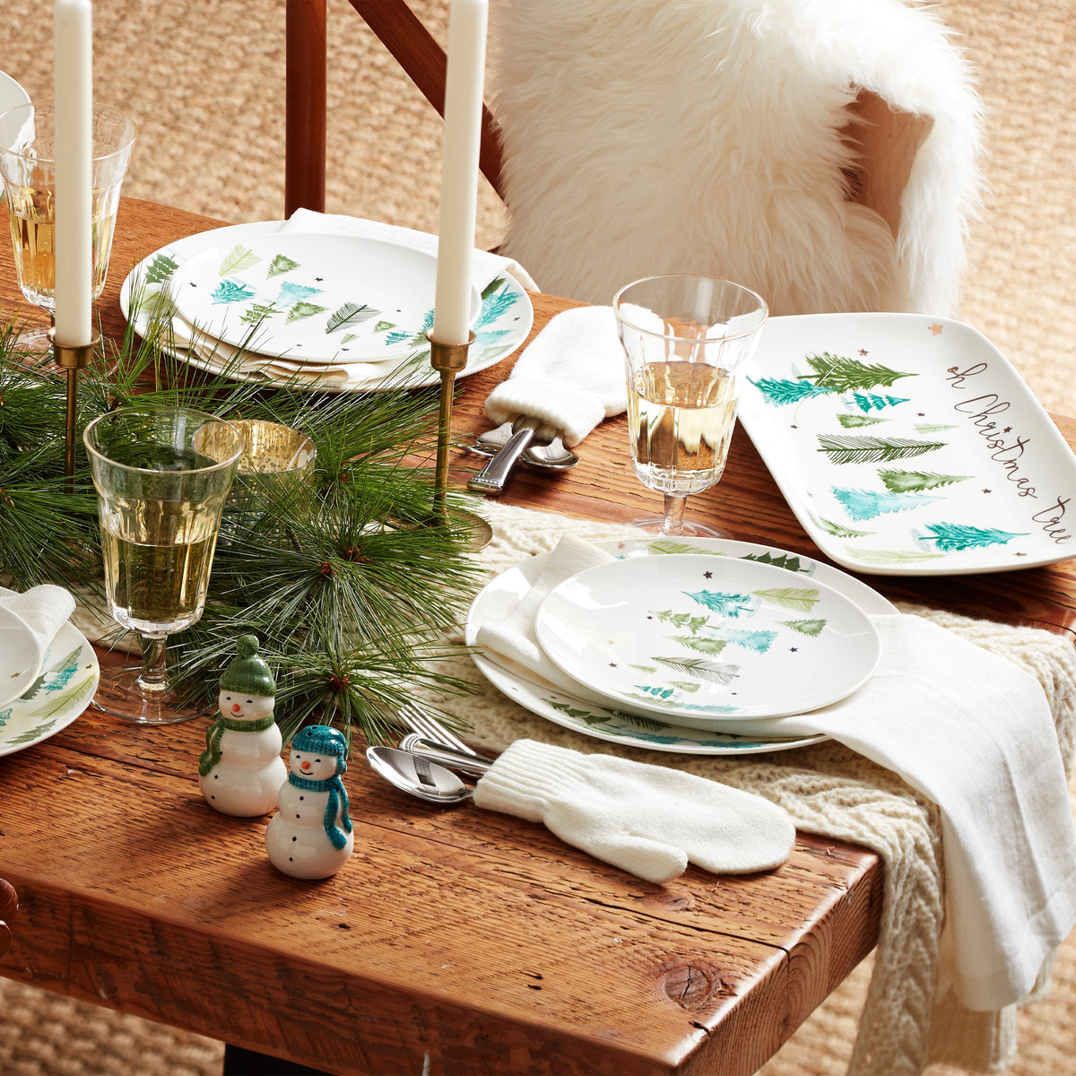 Balsam LaneTidbit Plates, Set of 4