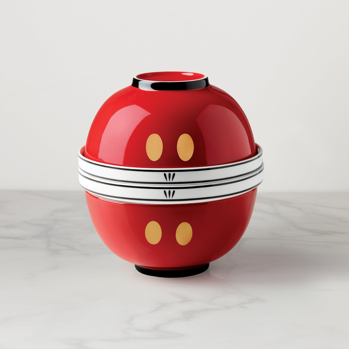 Disney Luna 8-Piece Nesting Dinnerware Set