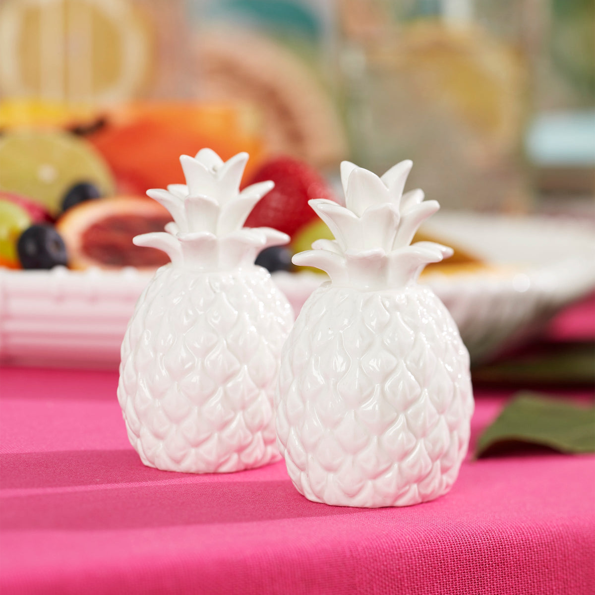 Wicker Creek Pineapple Salt & Pepper Set