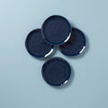Bay Colors Blue Accent Plates, Set of 4