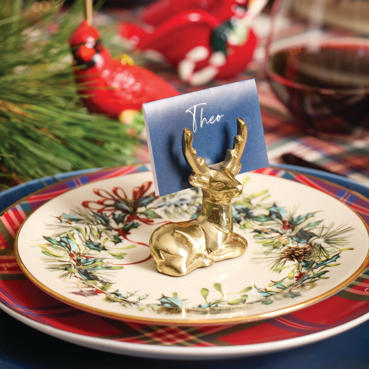 Winter Greetings Dinner Plate