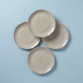 Bay Colors Grey Dinner Plates, Set of 4