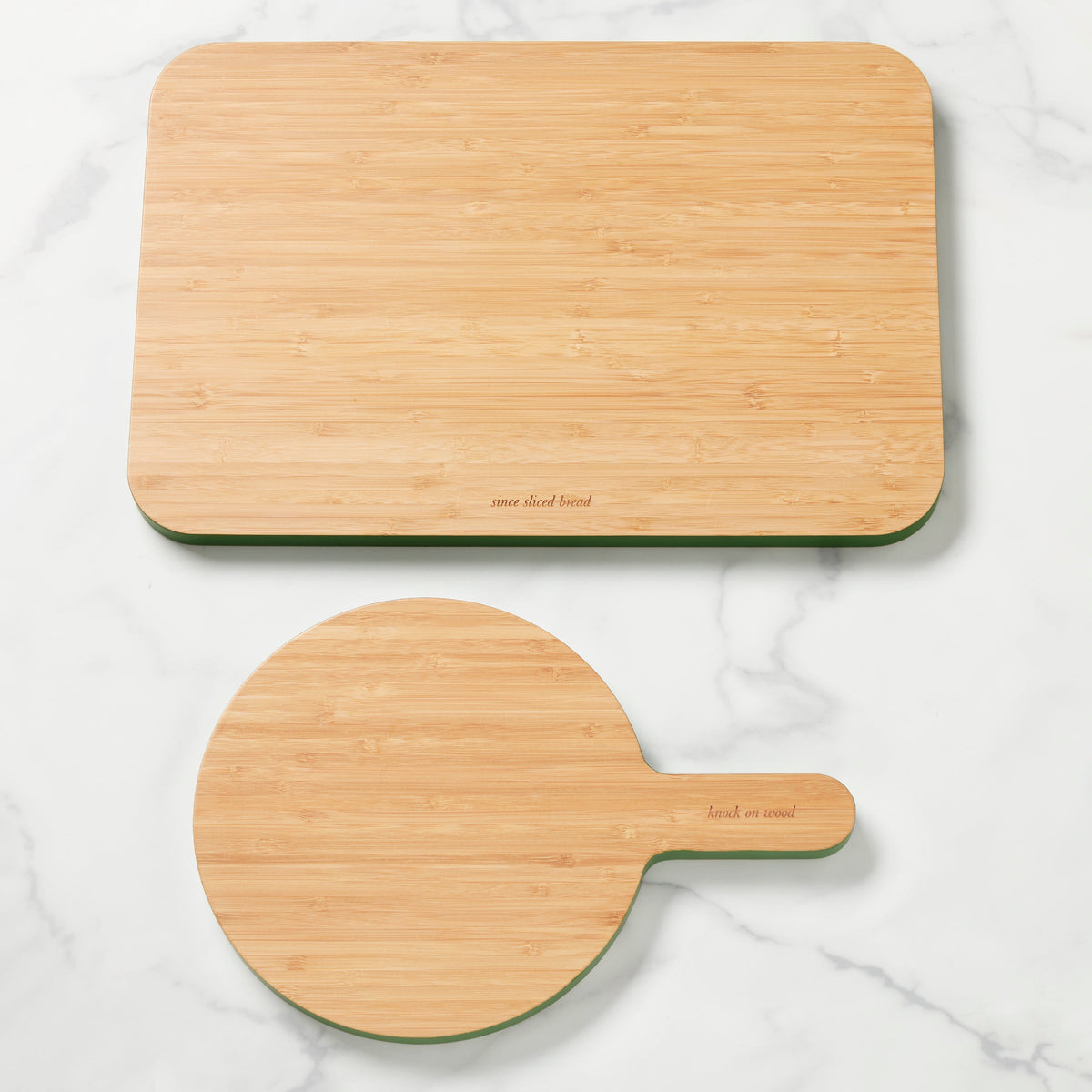 Knock On Wood 2-Piece Cutting Board Set