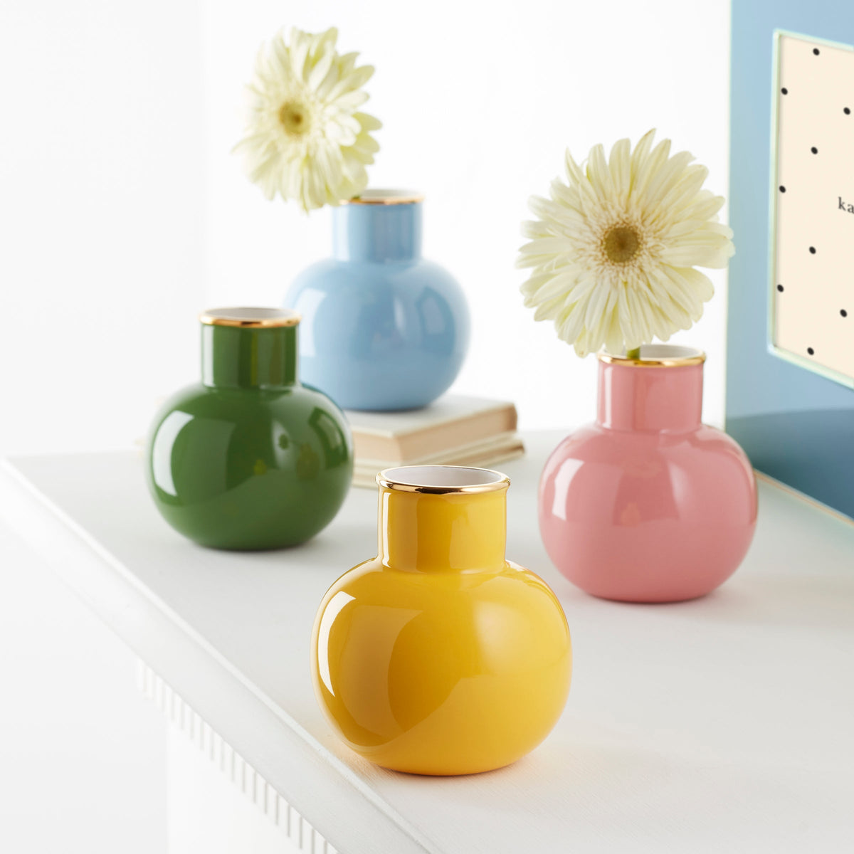 Make It Pop Green Small Vase