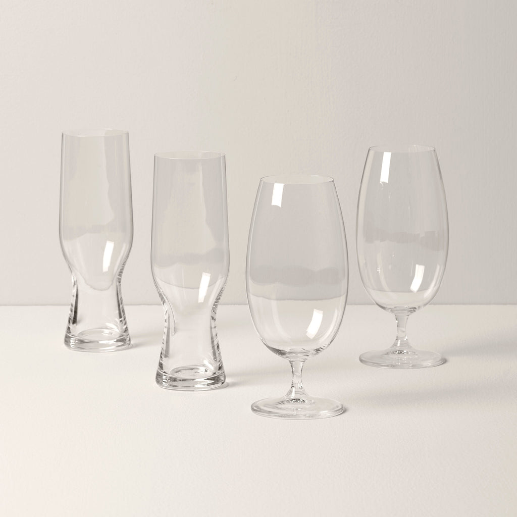 Tuscany Classics Assorted Beer Glasses, Set of 4