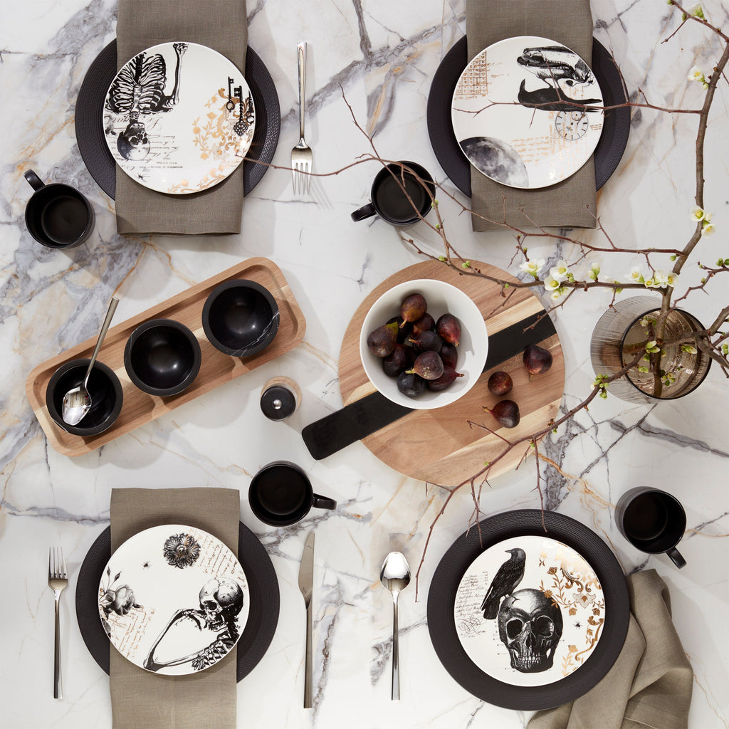 LX Collective Tray with 3 Dip Bowls