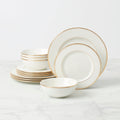 Federal Gold 12-Piece Dinnerware Set