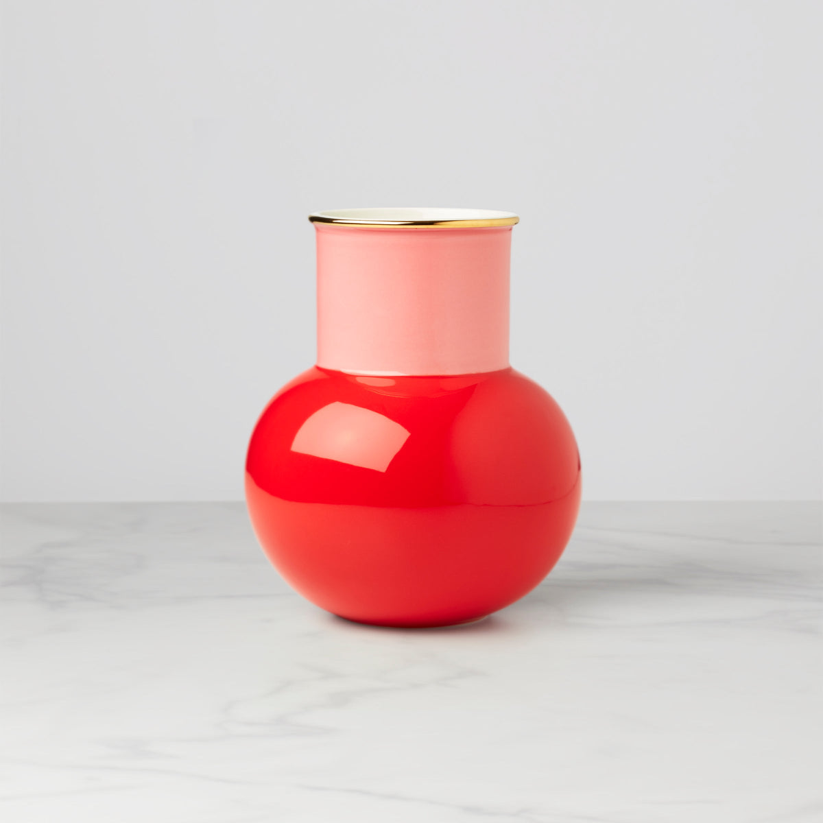 Make It Pop Warm Red Bouquet Vase