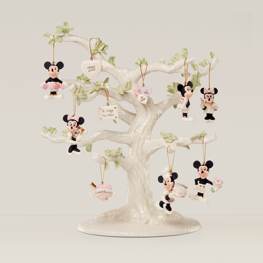 Disney Romantic Moments 10-Piece Mini Ornament Set