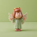 Peanuts Christmas Pageant Peppermint Patty Angel Figurine