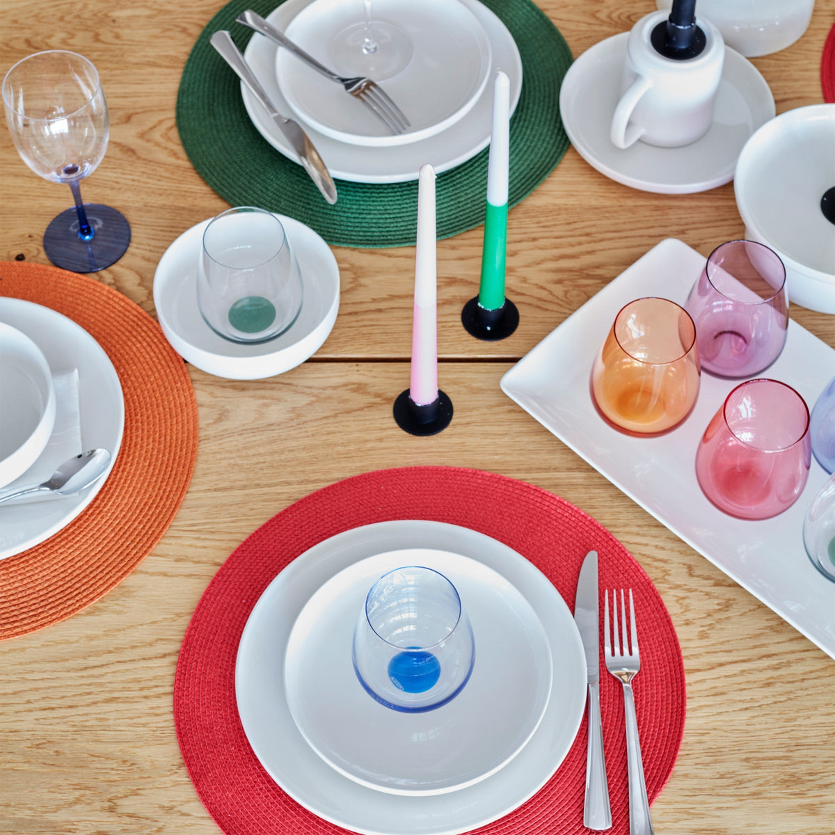 24 Seven White 12-Piece Dinnerware Set