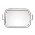 Silverplate Rectangular Tray With Handles