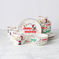 Snoopy Christmas 12-Piece Dessert Set