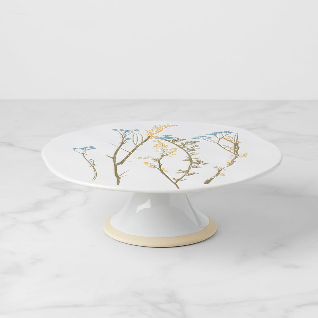Wildflowers Cake Plate