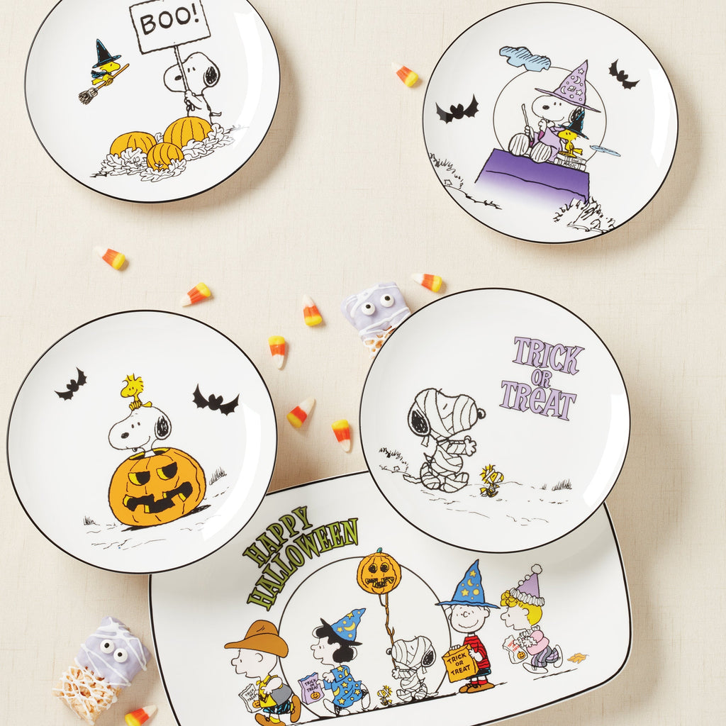 The Great Pumpkin Accent Plates, Set of 4