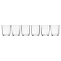 Merry & Bright Stackable Clear Tall Glasses, Set of 6