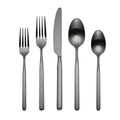 Mercer Gunmetal 5-Piece Place Setting