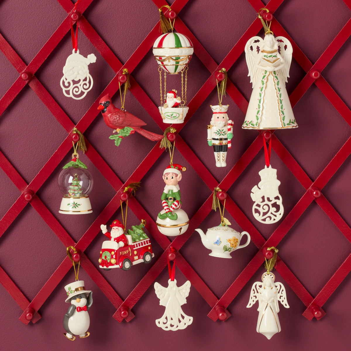Snowman Charm Ornament