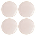 Trianna Blush Coupe Dinner Plates, Set of 4