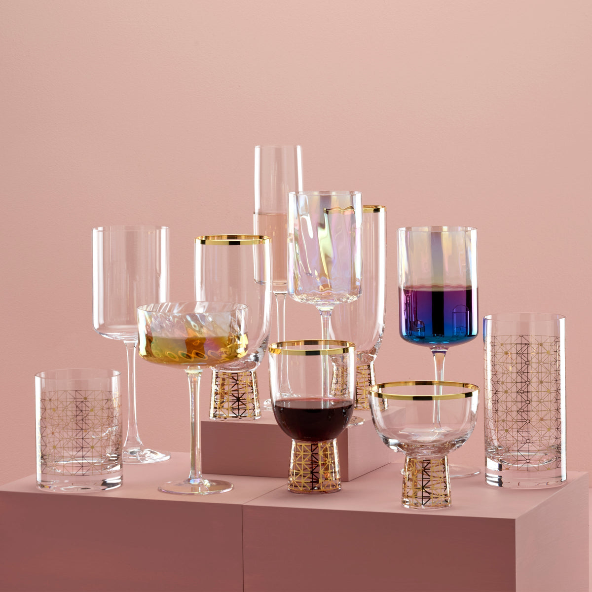 Tuscany Classics Straight Flute Glasses, Set of 6