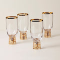 Tuscany Classics Gold Frost All-Purpose Glasses, Set Of 4