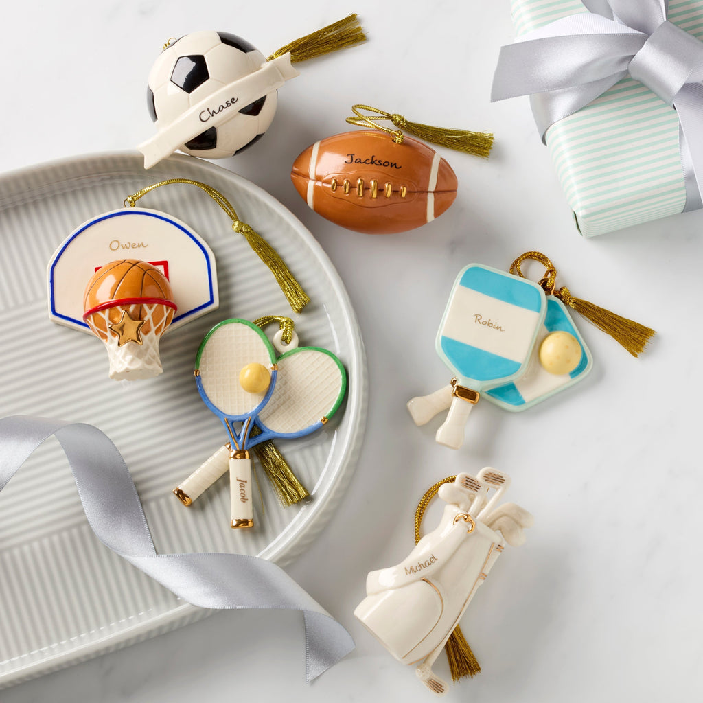 Personalized Soccer Ball Ornament