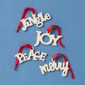 Sentiment Charms 4-Piece Ornament Set