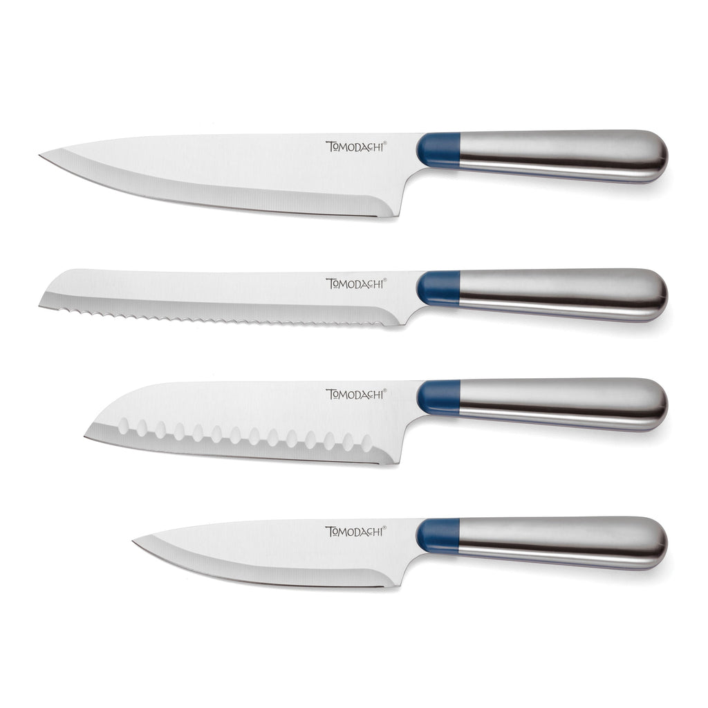 Keen Acacia 5-Piece Bristle Cutlery Block Set